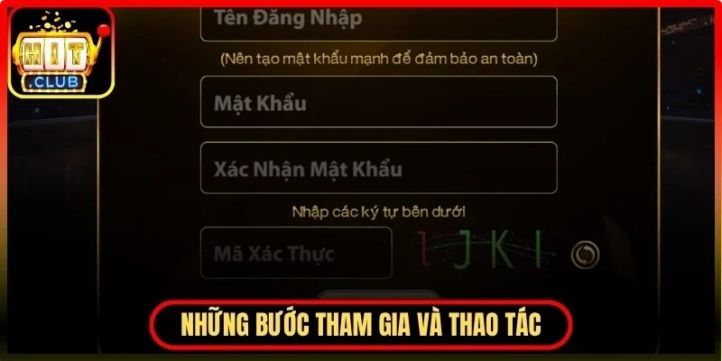 Những bước tham gia và thao tác cơ bản trên hệ thống
