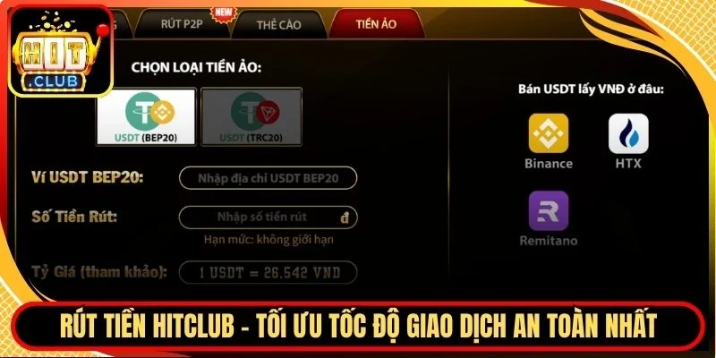 Rút tiền Hitclub